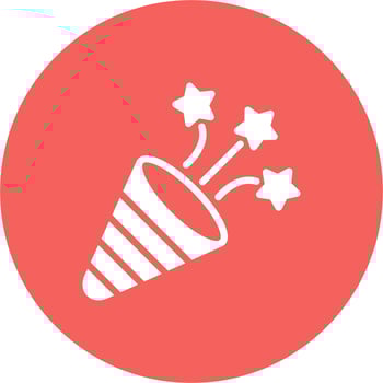 Confetti Vector Icon