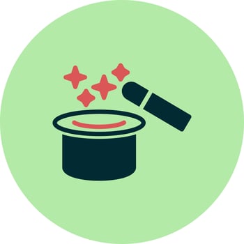 Magic Hat Vector Icon