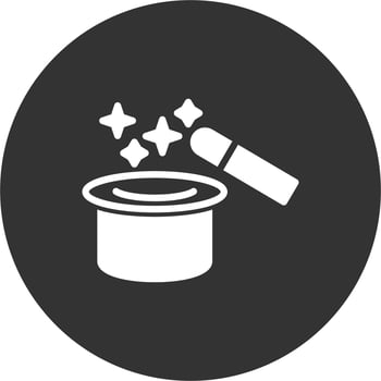 Magic Hat Vector Icon