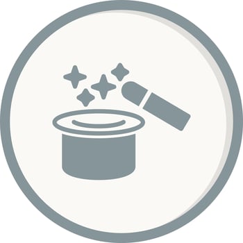 Magic Hat Vector Icon