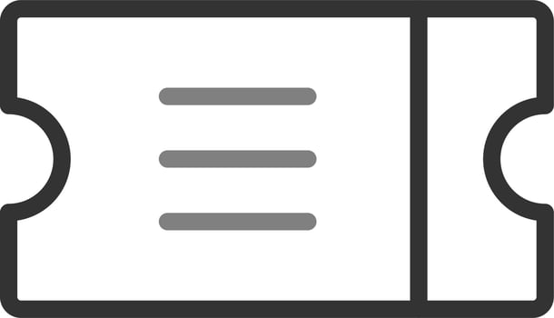 Ticket Vector Icon