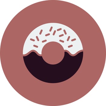 Donut Vector Icon
