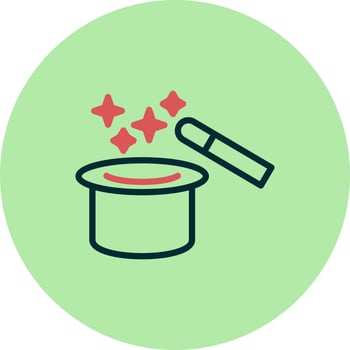 Magic Hat Vector Icon