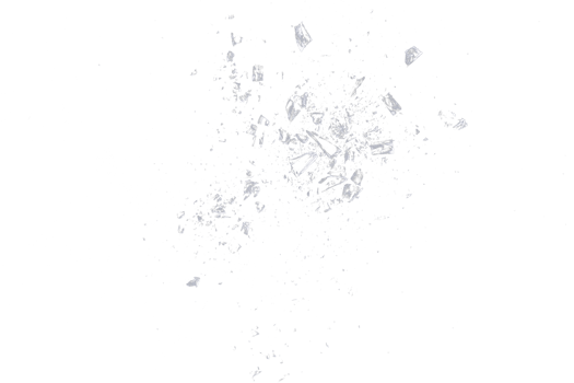 abstract broken glass particle png