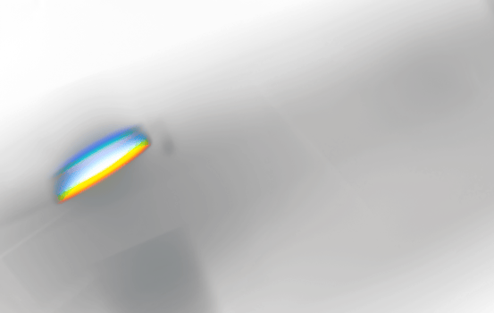 Prism light with rainbow overlay png