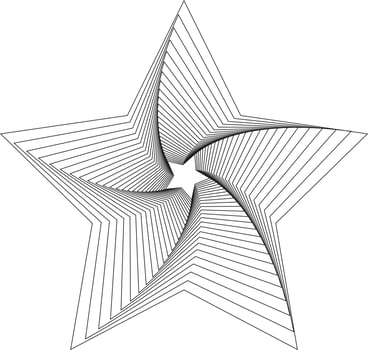 simple star pattern vector illustration design.