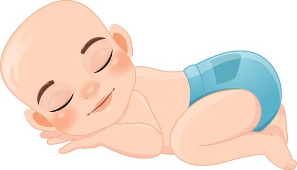Baby Boy Sleeping Cartoon Character png