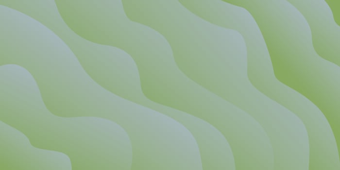 Green Background with Beautiful Wave Design vector