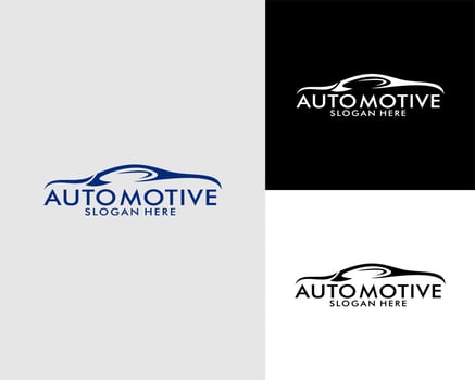 car logo vector illustrations, car logo template
