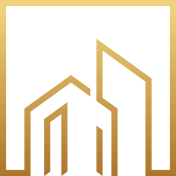 Modern real estate and construction logo png
