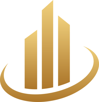 Modern real estate and construction logo png