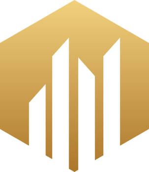 Modern real estate and construction logo png