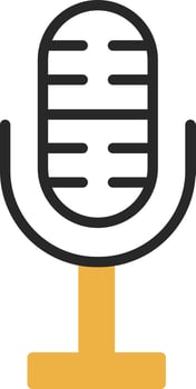 Podcast Vector Icon Design