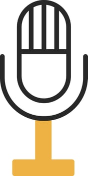 Podcast Vector Icon Design