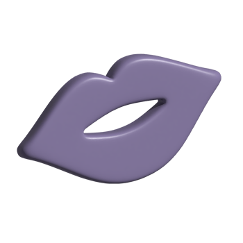 lips 3d icon png