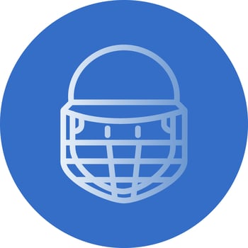 Cricketer Vector Icon Design