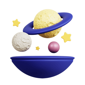 Metaverse 3D Icon png