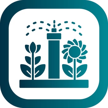 Irrigation Vector Icon Design