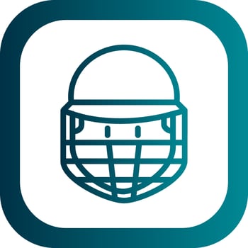 Cricketer Vector Icon Design