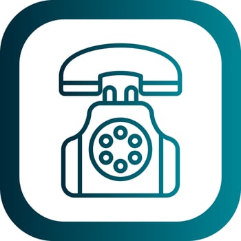 Telephone Vector Icon Design