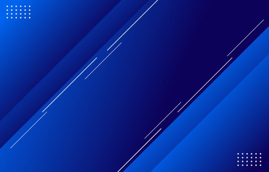 Blue gradient abstract background. Suitable for banner, landing page or presentation vector