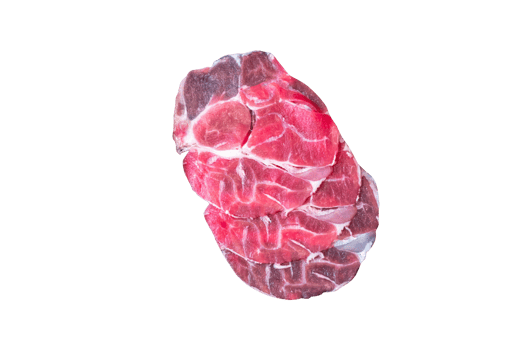 Raw sliced beef for Shabu Shabu on transparent background, PNG File