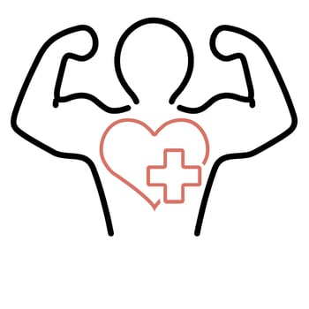 Gymnastics logo vector design illustration, brand identity emblem