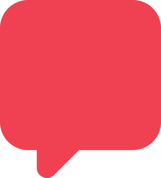 Speech bubble, chatting box, message box, banner sticker png