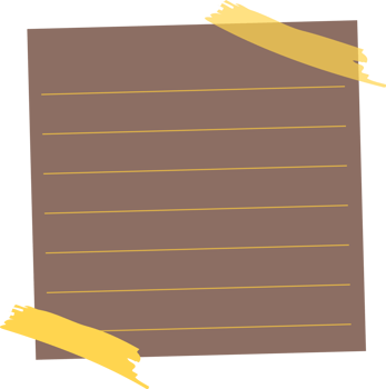 Post note. Reminder memo paper png