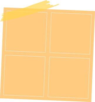 Post note. Reminder memo paper png