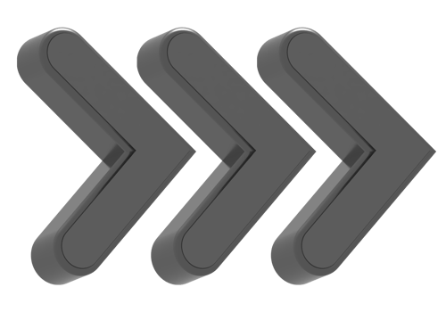 3d black arrow icon png