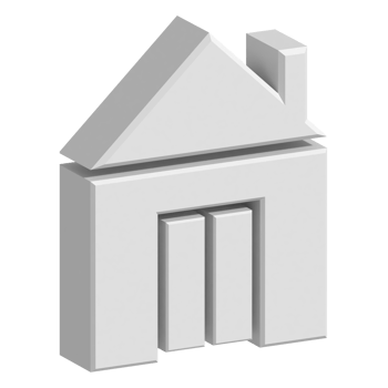 3d house icon png