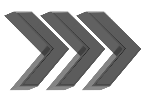 3d black arrow icon png