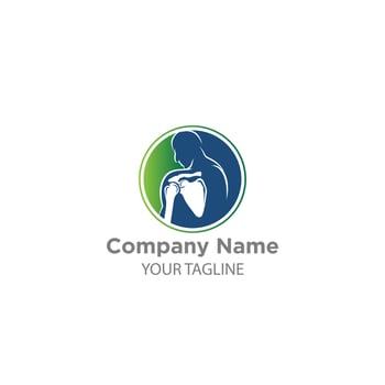 Knee Bone Logo designs concept, Knee Care logo template, Health Bone logo symbol icon vector
