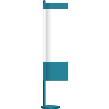 Stationery Flags banners package mockup for shop. png
