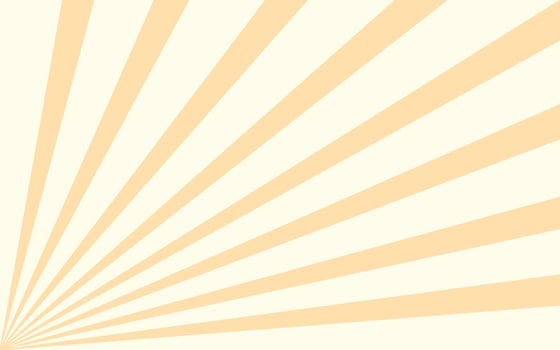 Sun beam background template copy space for poster, landing page, banner, or business card design. Sun ray or strieps design concept. vector