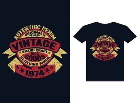 Old type VIntage Tshirt design template vector