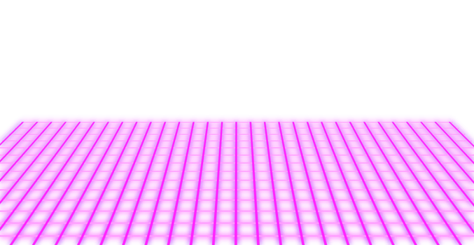 Abstract grid line neon retro style 80s-90s png