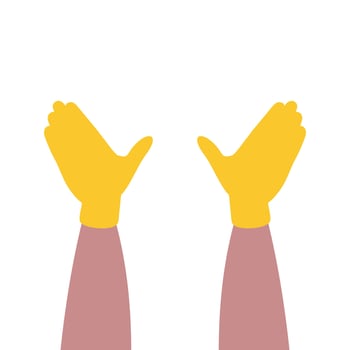 hand illustration in vector
