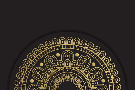 Vector luxury islamic background with mandala