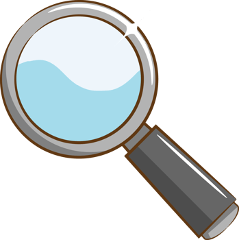 Magnifying glass png graphic clipart design