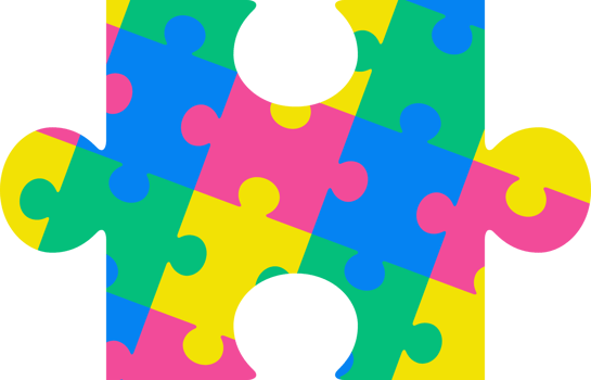 Puzzle png graphic clipart design
