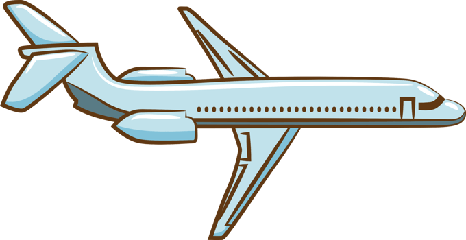 Plane png graphic clipart design