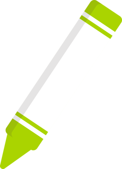 crayon illustration green png