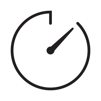 clock face icon black and white transparent background png