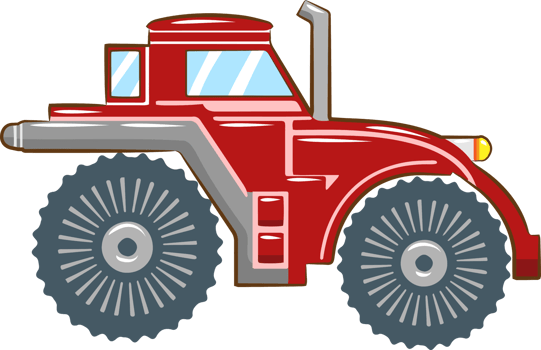 Tractor png graphic clipart design