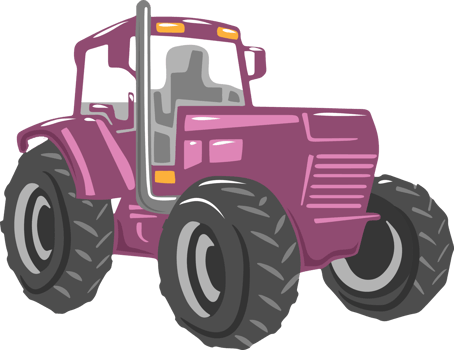 Tractor png graphic clipart design