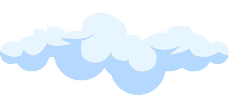 Cloud png graphic clipart design