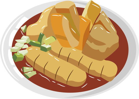 Pempek png graphic clipart design