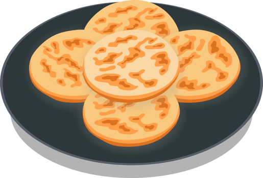 Hotteok png graphic clipart design